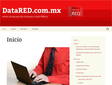 Tablet Screenshot of datared.com.mx